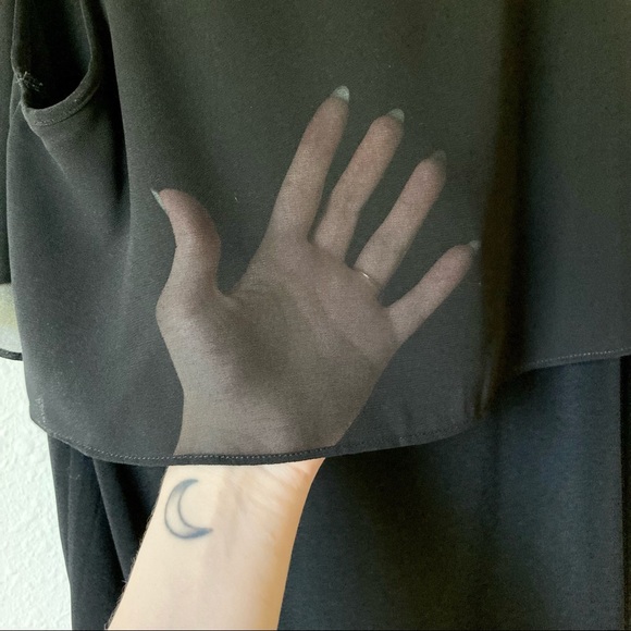 BCBG NWT Black Swing Dress - Picture 4 of 5